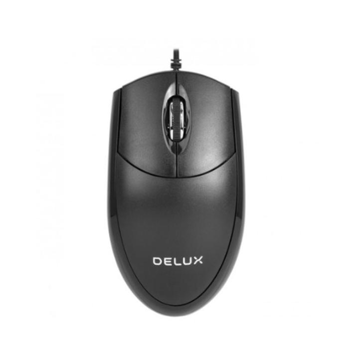 Delux M333BU Wired Optical Mouse