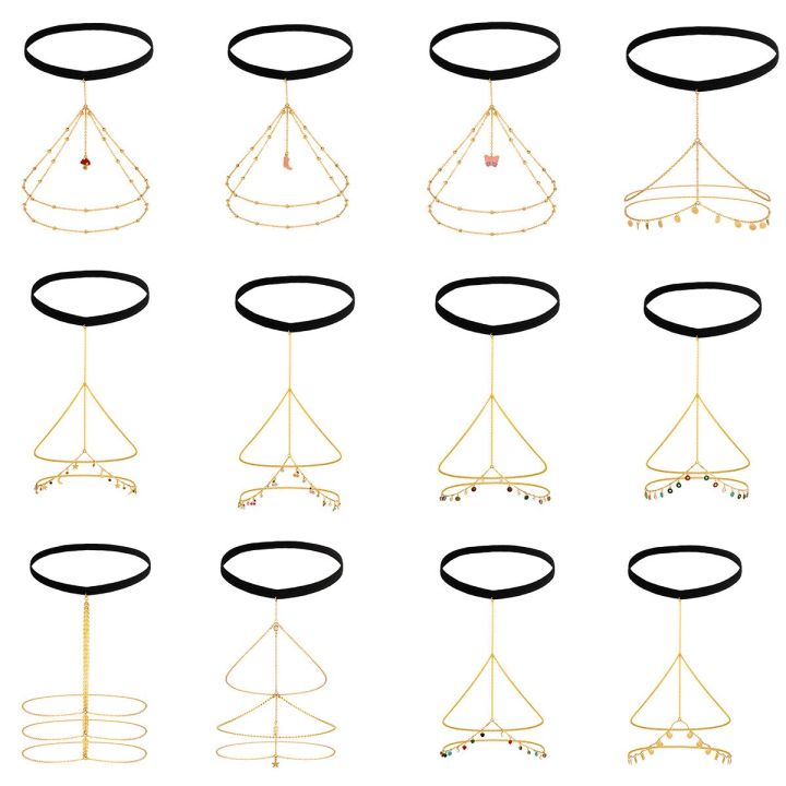 Bohemian%20Elastic%20Band%20Leg%20Thigh%20Chain%20Women%20Beach%20Long%20Tassel%20Multilayer%20Adjustable%20Body%20Jewelry%20Dress%20Decorate%20Unisex%20-%20Image%202