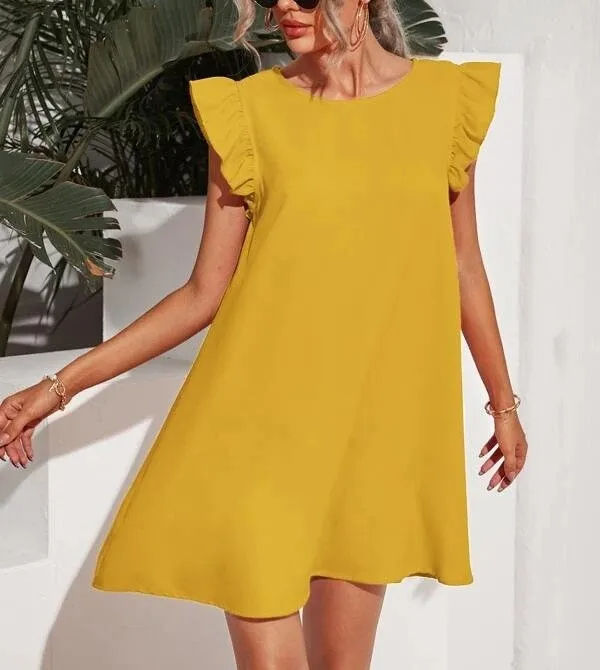 Women%E2%80%99s%20Dress%20Casual%20Solid%20Candy%20Color%20Petal%20Sleeve%20New%20Sweet%20Slim%20Solid%20Color%20Woman%20Dresses%20Vestidos%20-%20Image%207