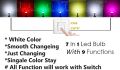 rgb colour changing led light 7 color 9 watt RGB light Bulb 1 ps. 