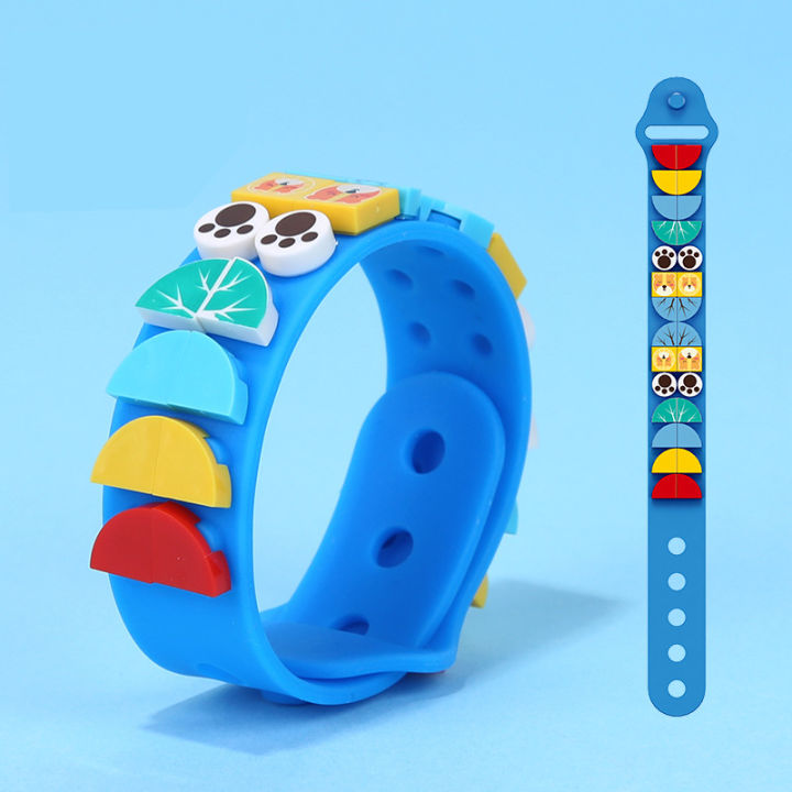 Creative%20Cartoon%20Wange%20Compatible%20Building%20Blocks%20Bracelet%20Silicone%20Gelang%20Tangan%20Wristlet%20Children%20Gift%20Bangle%20Bracelets%20Lucky%20-%20Image%202