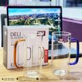 2 pcs set GLASS CUP, borosilicate glass (380 ML).