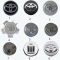 1PCs car wheel center hubcap hub cap emblem for Toyota RAV4 Altis Camry Yaris vois Carola Hilux Innova Hiace Fortuner (2-62mm). 