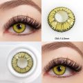 OVOLOOK-1pair(2pcs) Anime Cosplay Color Contact Lenses For Eyes Red Blue Multicolored Eye Color Lens Beauty Colored Eye Lenses. 