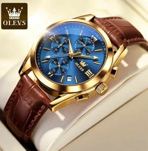 OLIVS%20Leather%20Waterproof%20Quartz%20Fashion%20Watch%20for%20Men%20-%20Image%203