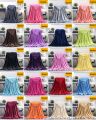 Fluffy Winter Plaid Bedspreads Warm Soft Coral Fleece Blanket Sofa Cover Bed Cover for Kids Pet Home Textile.