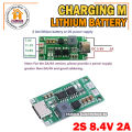 Multi-Cell 2S 2A Type-C To 8.4V Step-Up Boost Lipo- Polymer Li-Ion Charger 7.4V 18650 Lithium Battery. 