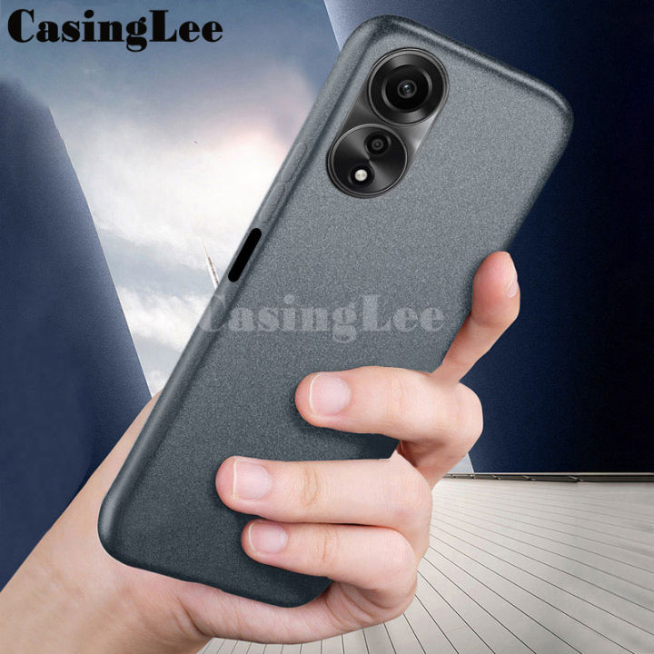 For OPPO A78 4G Case Matte Silicone Soft Phone Cover for OPPO A78 NFC 4G Super Scrub Non-slip Phone Case