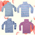4 Pieces Long Neck and Full Sleeve T-Shirts for kids same design and Any Color.