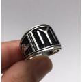 Ottoman Signature Kayı IYI Sterling Silver Ring. 