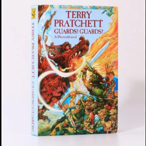 Guards! Guards! Discworld #8 Book by Terry Pratchett Matte