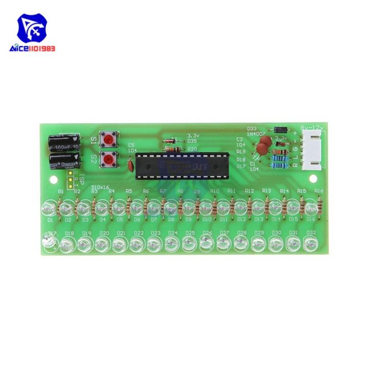 %E3%80%90The%20road%20to%20happiness%20Store%E3%80%91(NEW)Solderless%2016%20LED%20Dual%20Channel%20Audio%20Level%20Indicator%20Amplifier%20Lamp%20Blue/Green/Red%20LED%20Light%20DC8-12V%20VU%20Meter%20Module%20-%20Image%204