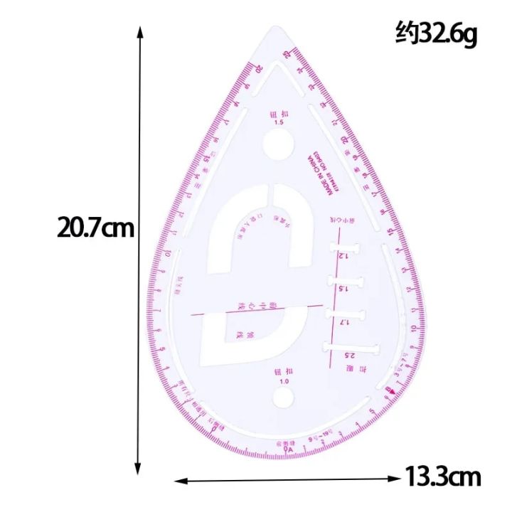 1pc%20Sewing%20French%20Curve%20Ruler%20Measure%20Dressmaking%20Tailor%20Drawing%20Template%20Craft%20Tool%20Set%20Costura%20Sewing%20Machine%20Accessories%20DIY%20-%20Image%202