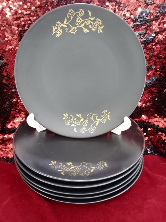 6%20Pcs%20Exclusive%20Dinner%20Half-Plate%20Set%20-%20Enhance%20Your%20Dining%20Decor%20With%20Ceramic%20Half%20Plates%20-%20Set%20Of%206%20Pieces%20-%20Image%202