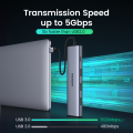 UGREEN USB HUB Type C to 4 USB 3.0 HUB USB to Type C Adapter 5G For Macbook Pro Air M1 PC Laptop Accessories USB C HUB Splitter.
