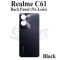 For Realme C61 Side Frame + Back Panel Housing + Camera Glass Back shell Replacement Spare Parts. 
