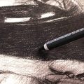 Maries Free Cutting Paper Handle Charcoal Pencils 12 Pcs Set. 