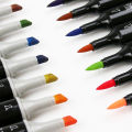 TOUCHNEW Marker 12/30/60/80/168 Colors Soft Brush Markers Pen Sketch Drawing Markers Set For Adults Comic Animation Art Supplies Amour zii. 