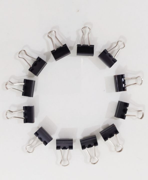 Binder%20Clip%2015mm%20/%20Paper%20Binder%20Clip%20(12%20Pieces)%20-%20Image%204