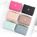 PU Leather Wallet Foldable Wallet Cute Purse Card Holder Wallet Purse Women Wallet.