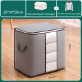 Foldable Non-woven Fabric Clothing Storage Bag Quilt Storage Bag Winter Cloths Storage Organizer Bags Thickened Storage Bag. 