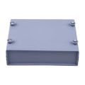 2X Plastic Electrical Enclosure Junction Box 152x120x42mm Light Grey. 