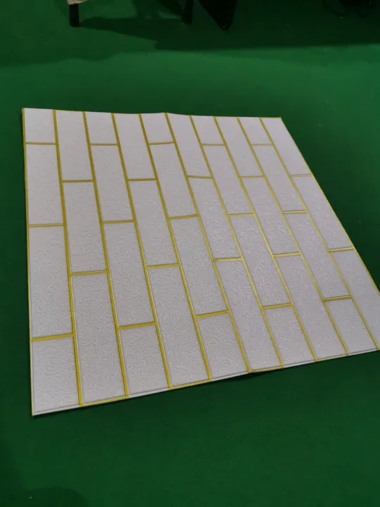 4p%20-%203D%20Design%20Decorative%20Foam%20Brick%20Solid%20Color%20Wallpaper%20Sticker%20Waterproof%20Anti-collision%20Wall%20Sticker%20-%20Image%209