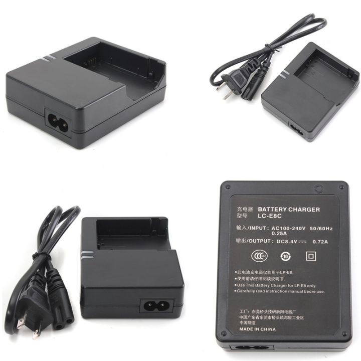 LC-E8C%20E8C%20LC-E8E%20Battery%20Charger%20For%20Canon%20Camera%20LP-E8%20LPE8%20E8%20EOS%20550D%20600D%20650D%20700D%20Kiss%20X4%20X5%20X6i%20X7%20Rebel%20T2i%20T3i%20T4i%20T5i%20-%20Image%203