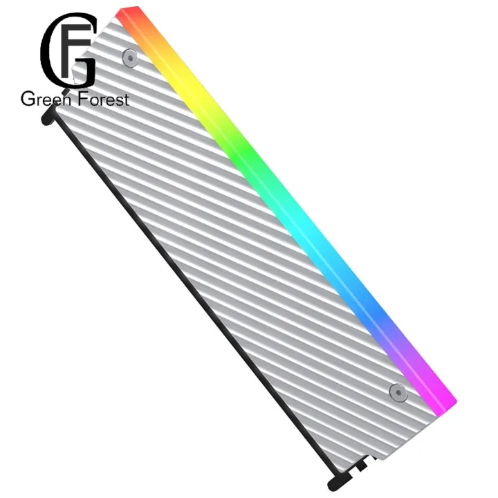 Ddr Memory Cooler Rgb Ram Heatsink Cooler for Ddr2 Ddr3 Ddr4 Ddr5 Desktop Memory Module Sync Compatible Pc Accessories 5v 3pin Argb Heatsink
