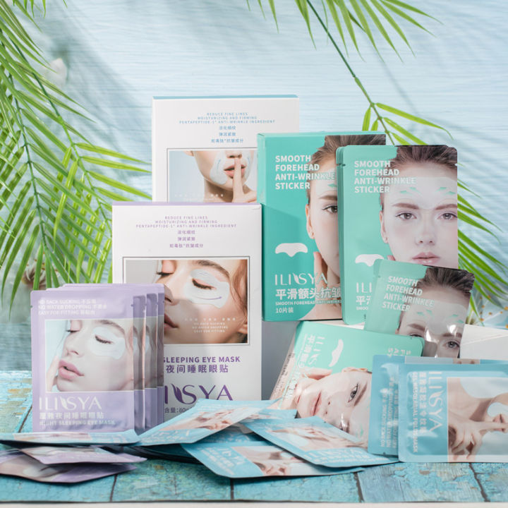 Ilisya%20Skincare%20Sets%E2%80%941%20Pair%20Eye%20Mask,%201%20PC%20Forehead%20Patch,%201%20Pair%20Nasolabial%20Folds%20Mask,%20Anti%20Wrinkles%20Anti%20Aging%20-%20Image%206