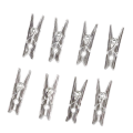 Transparent Small Clips, Lighting Accessories, Plastic Clips, Small Clothespins, Mini Decorative Photo Clips. 