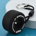 F1 Racing Souvenirs Car Tire Keychain Gift Mini Car Keychains Unisex Key-Ring.
