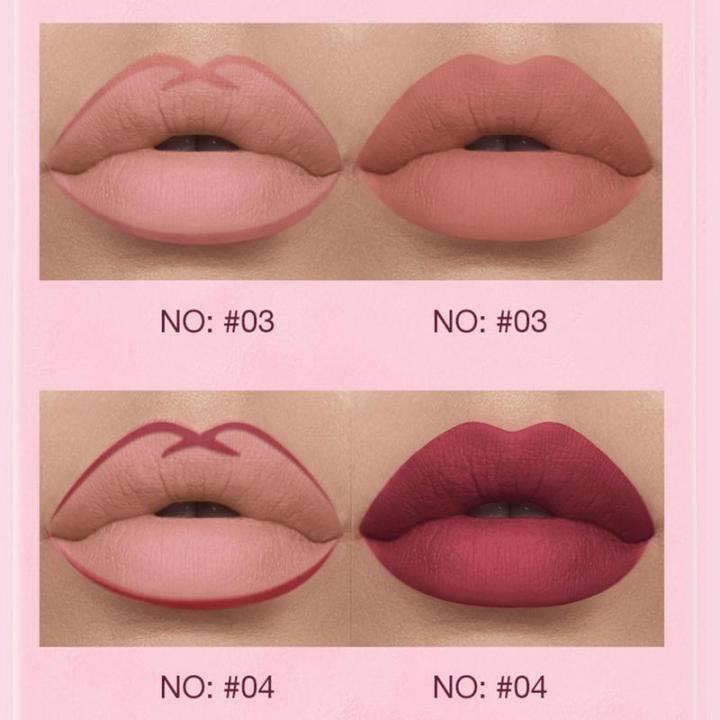Lip%20Liner%20And%20Lipstick%20Set%206%20Matte%20Liquid%20Lipstick%20With%206%20Smooth%20Lip%20Liner%20Pencil%20One%20Step%20Lip%20Makeup%20Kits%20Gifts%20For%20Women%20-%20Image%204