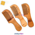 Natural Wooden Detangling Comb For All Type Hair. 