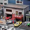 1/64 Scale Diecast Model Car Display Case for Alloy Car Model Collectors. 