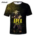 Popular Apex Legends Men 3D TShirts Women Short Sleeve T-shirt Boy/Girls TShirt Game Apex Legends Lifeline Summer Fashion Tops. 