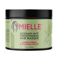 Mielle Rosemary Mint Strengthening Hair Mask 340g Deep Hydrating Moisturizing Natural Organic Hair Oil.