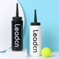 1Pc 1000ML 5 Colors Sports Water Bottle with Long Straw Leak-proof Bottles Ice Hockey Football Bottles Sports Accessories Hudduo. 