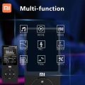XIAOMI MP3 Player FM Radio Bluetooth Digital Display Media Bluetooth MP4 Player Walkman Pocket Audio Walkman Walking Music Play. 