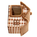 Cat House Multipurpose Warm Comfortable Closed Design Plush Dog Pet Cave Bed for Winter M (Weight: Within 5kg/11.0lb). 