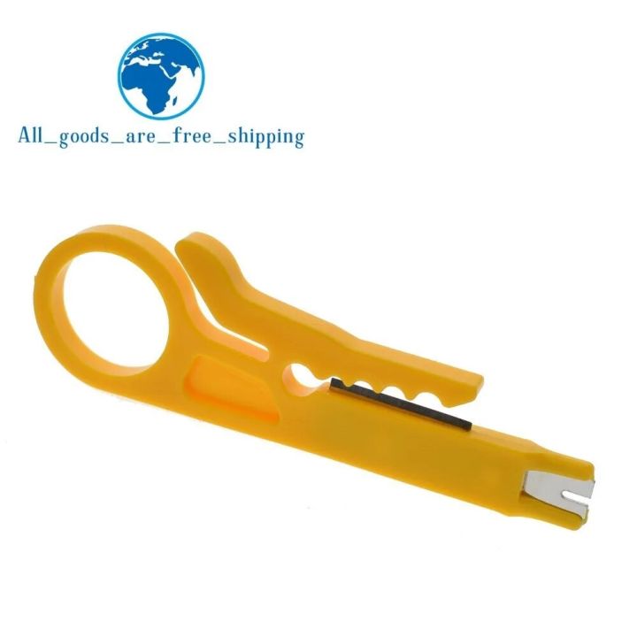 【Daily Necessities For Anyone Store】Mini Portable Wire Stripper Crimper Crimping Tool Cable Stripping Wire Cutter Multi Tools Line Pocket Multitool