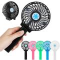 New Mini Rechargeable Usb Charging Portable Handheld 3 Gear Speed Desktop Fan - Charger Fan.