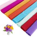 Thicker Colourful Scrapbooking DIY Craft Crepe Paper Wrapping Paper Bouquet Paper Packing Material.