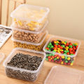1/2Pcs Multi Functional Transparent Sealed Fresh-keeping Box Set Plastic Moisture-proof Food Storage Box. 