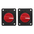 Battery Switch Power Disconnect Switch Rotary Isolator Cut OFF Switch (Type J 2pcs). 