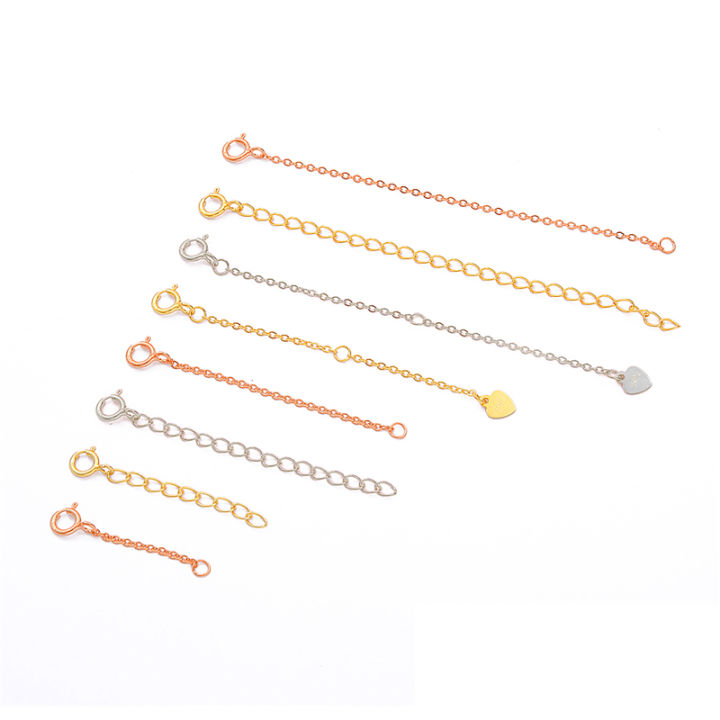 1PCS%20925%20Silver%20Extension%20Chain%20For%20DIY%20Handmade%20Jewelry%20Necklace%20Bracelet%20Making%20-%20Image%205