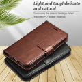 Relaxtoo For Vivo Y20 Y20i Y20s Crazy Horse Pattern Leather Shell Wallet Flip Cover Magnetic Phone Case Leather Case Mobile Phone Safety Protection And Shock Resistance. 