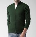Men's Fashionable Hign Neck Zipper Jumper.. 