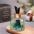 Elegant Car Dashboard Air Freshener with Scented Diffuser Sticks - Long-Lasting Fragrance for Vehicles.