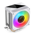 CPU Cooler, ARGB Quiet Fan 2 Heat Pipes Air Radiator for LGA1700 1200 115X AM4 AM5 PC Processor Heatsink Cooler.
